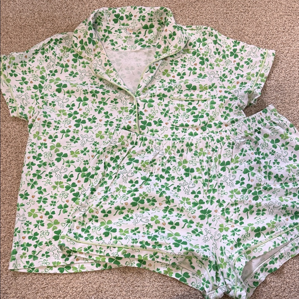 Roller Rabbit St Patrick’s Day pajama set